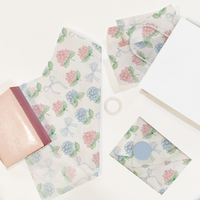 Hydrangeas 20x30 Tissue Paper – Gift Wrapping & Boutique Packaging