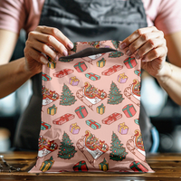 10x13 Santa's Sleigh Poly Mailers – Shipping Bags for Small Business