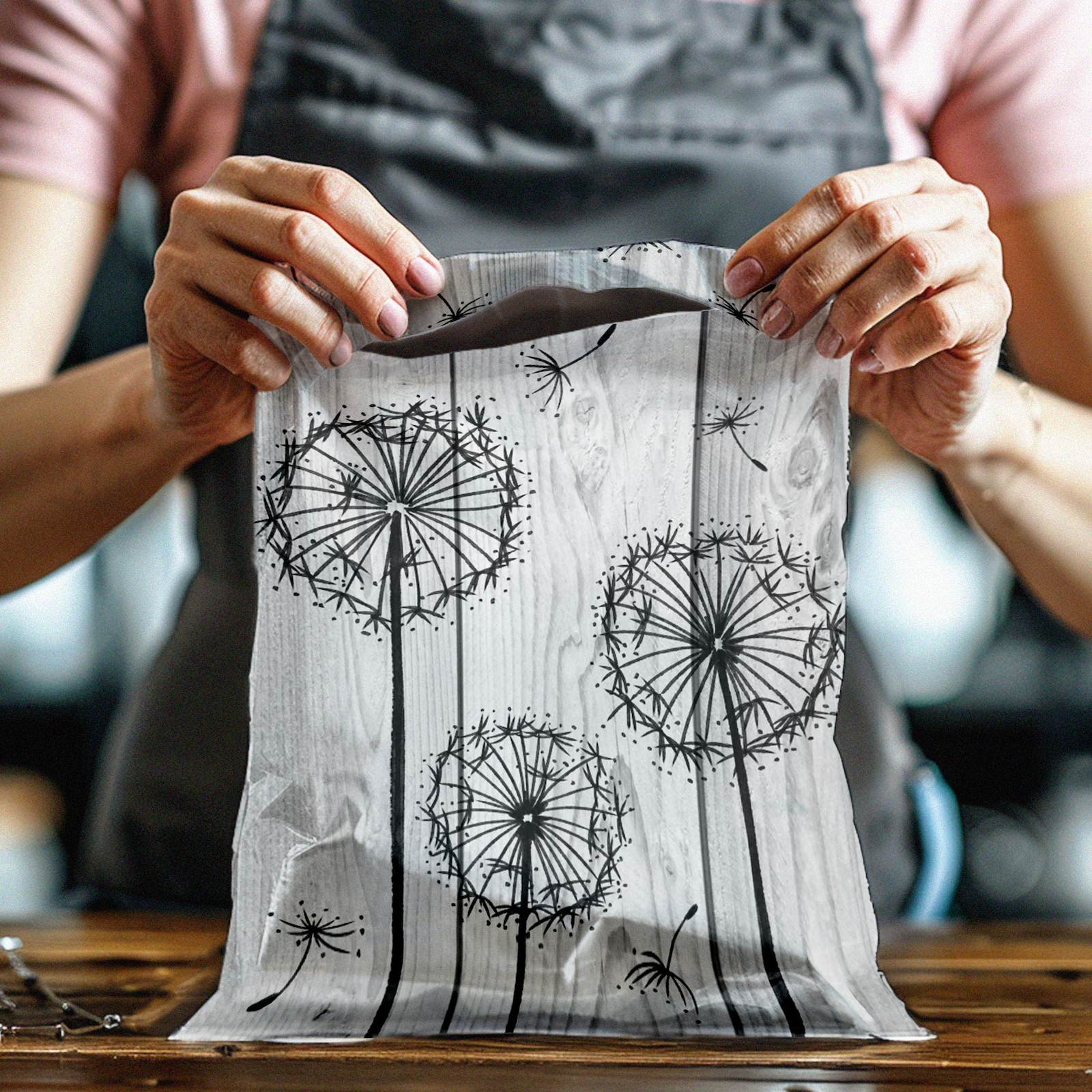 10x13 Dandelion Poly Mailers – Shipping Bags for Small Business
