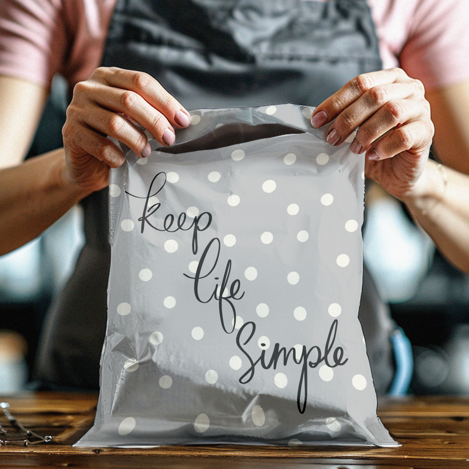 10x13 Polka Dots Poly Mailers – Shipping Bags for Small Business