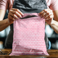 10x13 Pink Bricks Poly Mailers – Shipping Bags for Small Business