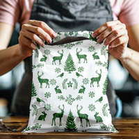 10x13 Winter Deer Poly Mailers – Shipping Bags for Small Business