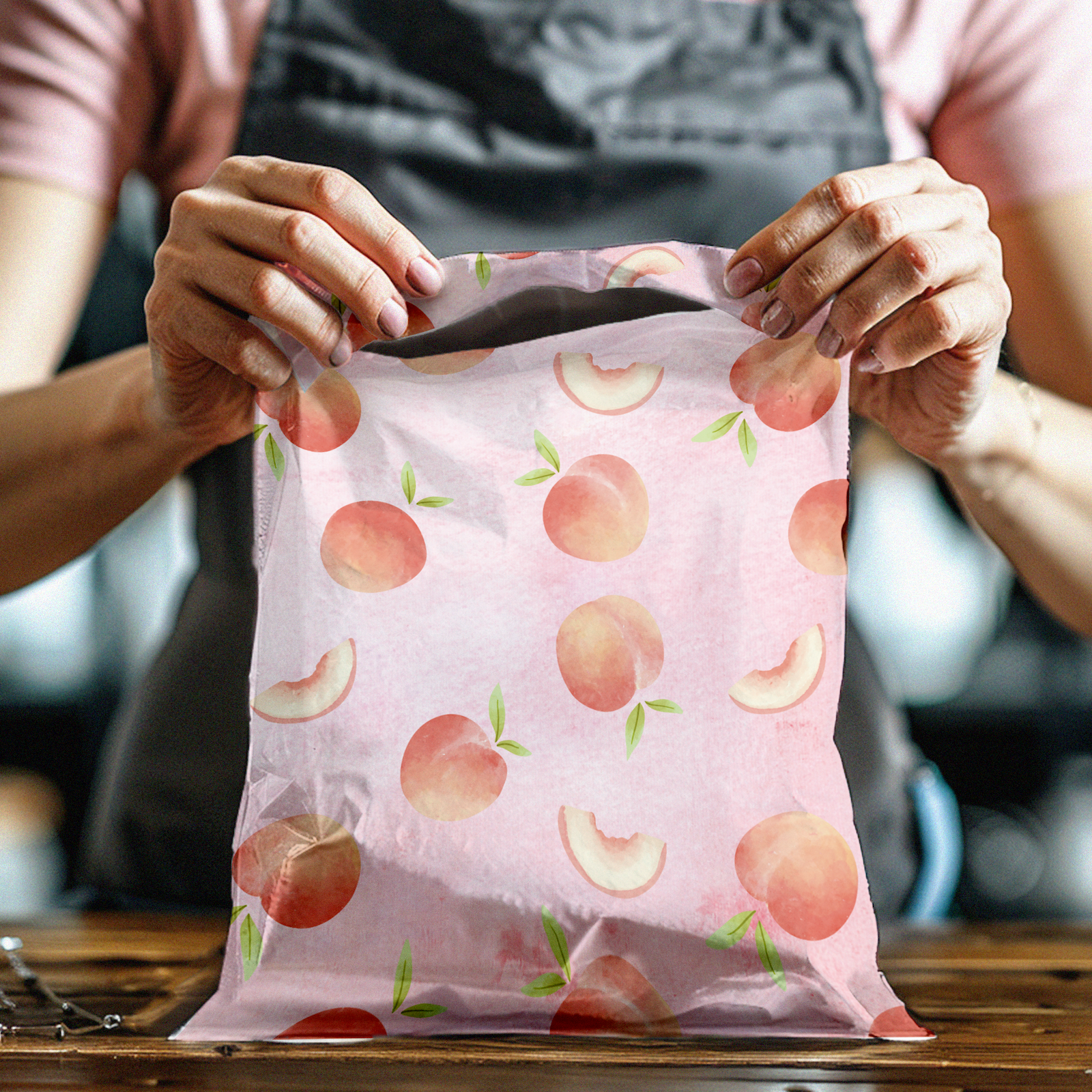 10x13 Peach Poly Mailers – Shipping Bags for Small Business