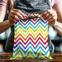 10x13 Rainbow Chevron Poly Mailers – Shipping Bags for Small Business