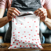 10x13 Fading Hearts Poly Mailers – Shipping Bags for Small Business