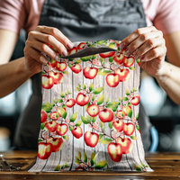 10x13 Apples and Blossoms Shipping Premium Printed Poly Mailers – Shipping Bags for Small Business