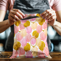 10x13 Pink and Gold Balloons Poly Mailers – Shipping Bags for Small Business