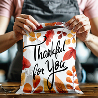 10x13 Thankful for You Poly Mailers – Shipping Bags for Small Business