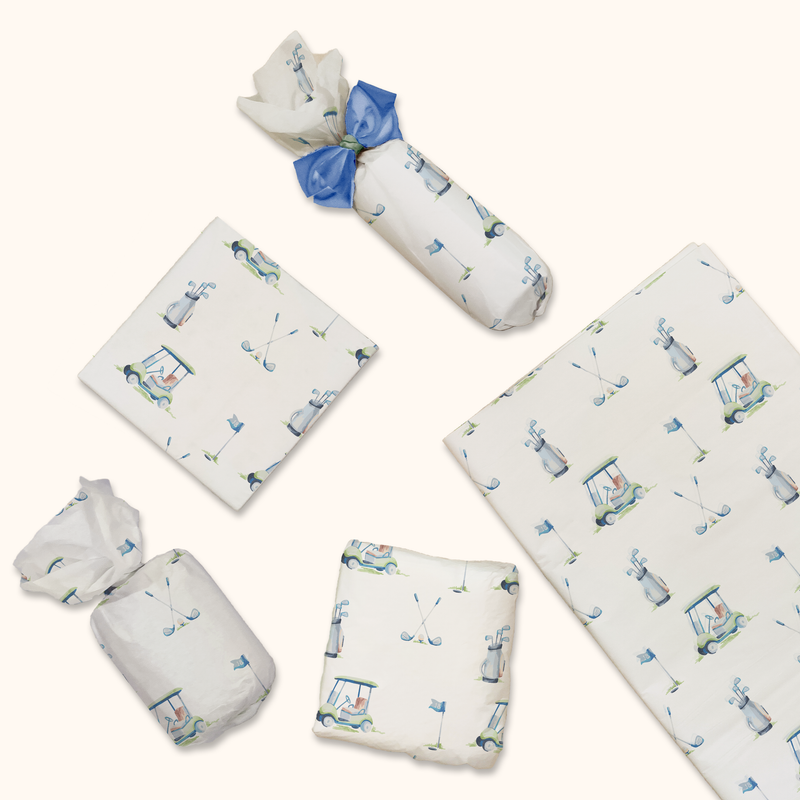 Golf Designer Tissue Paper for Gift Bags