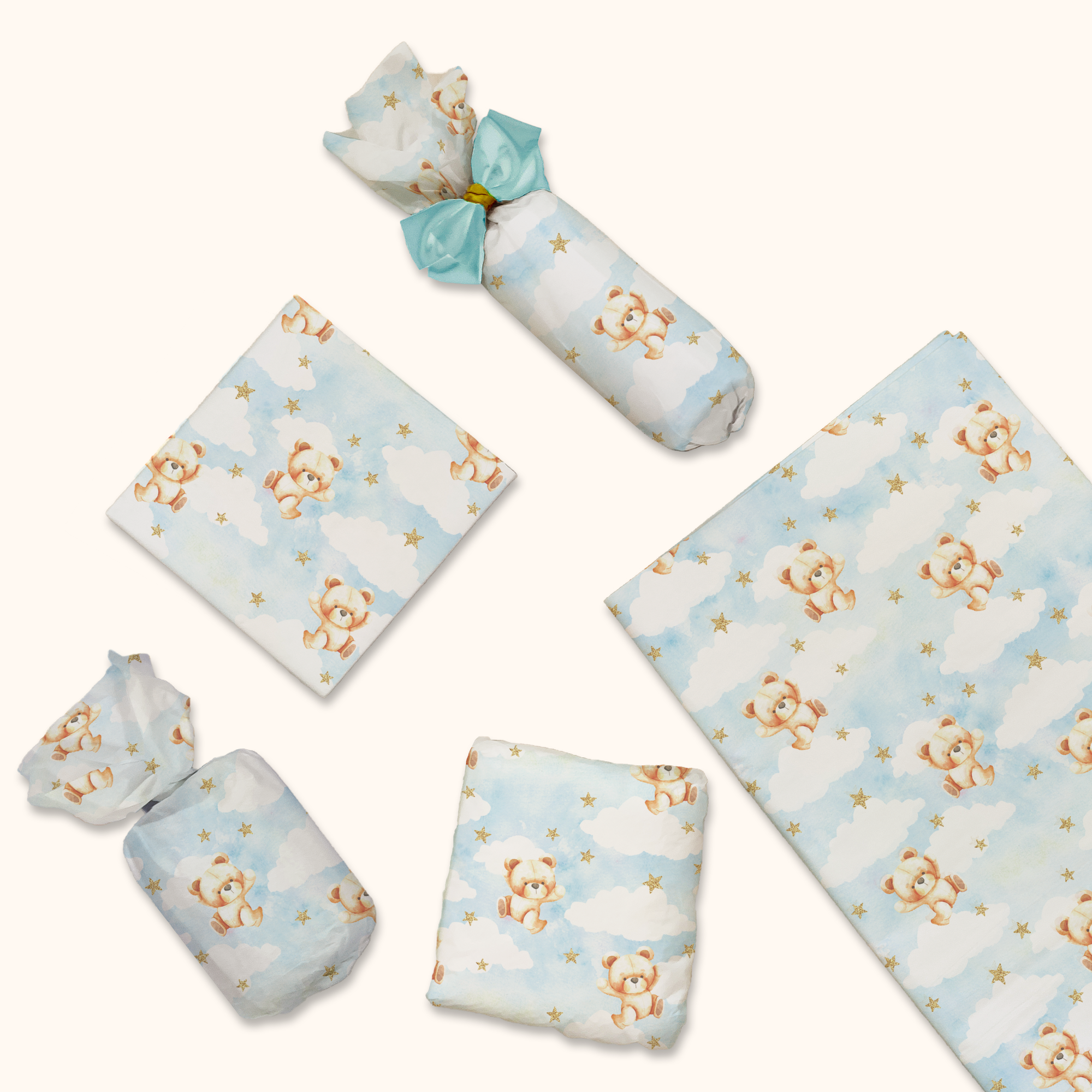 Teddy Bears 20x30 Tissue Paper – Gift Wrapping & Boutique Packaging