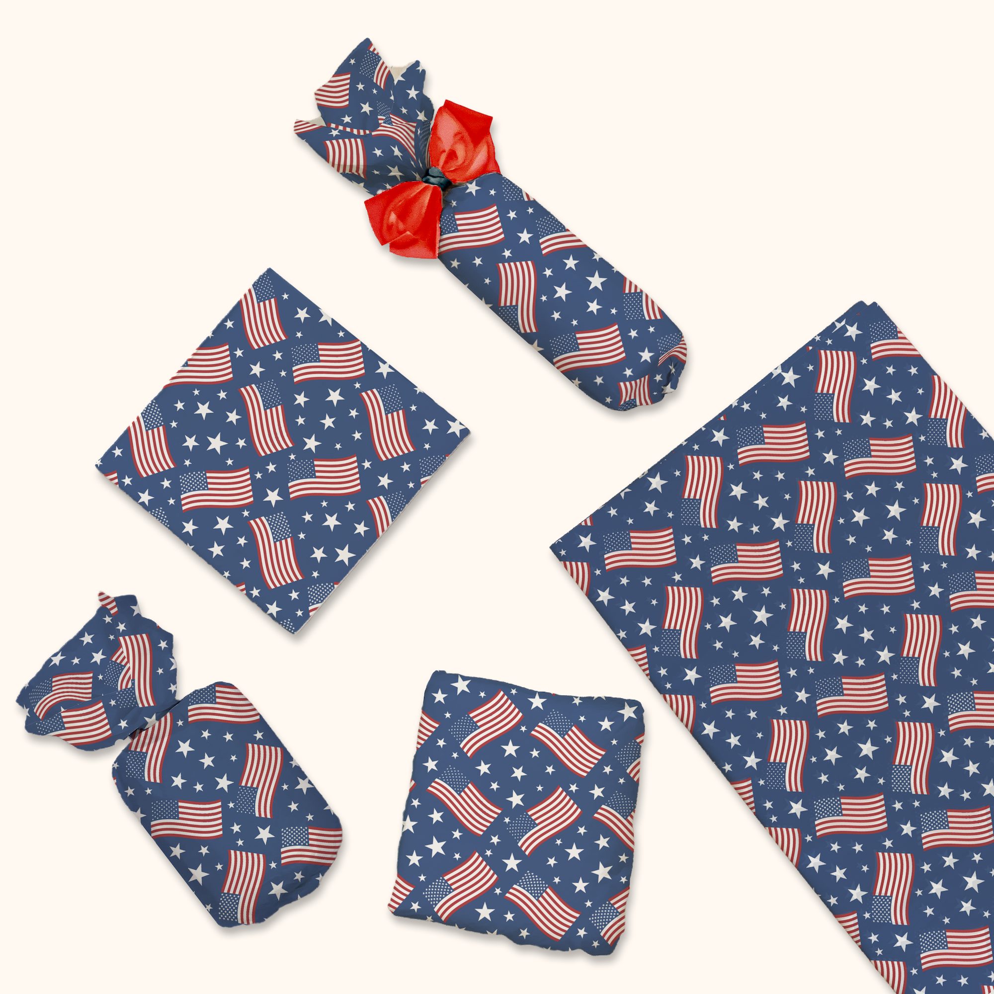 American Flag 20x30 Tissue Paper – Gift Wrapping & Boutique Packaging