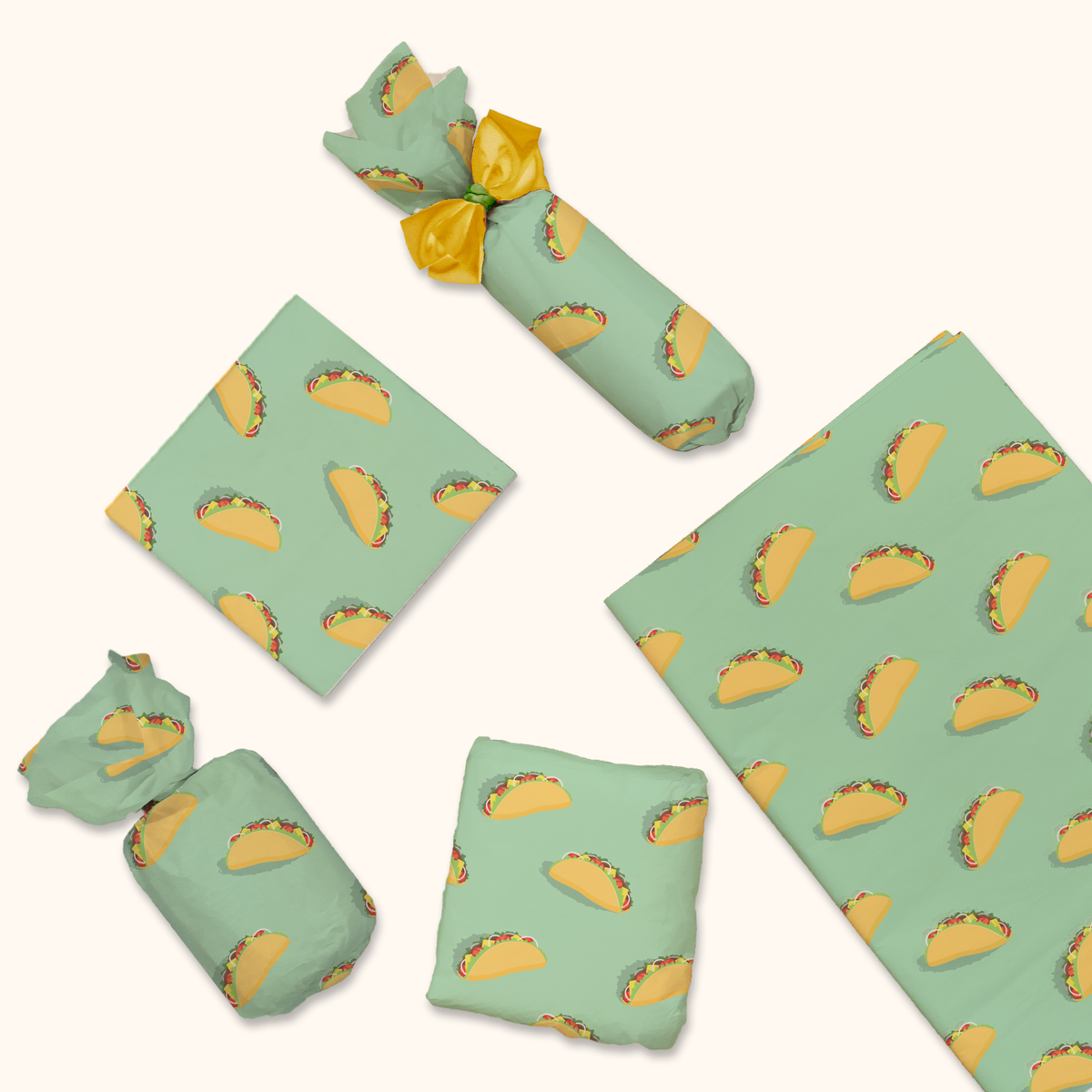 Tacos Designer Tissue Paper for Gift Bags
