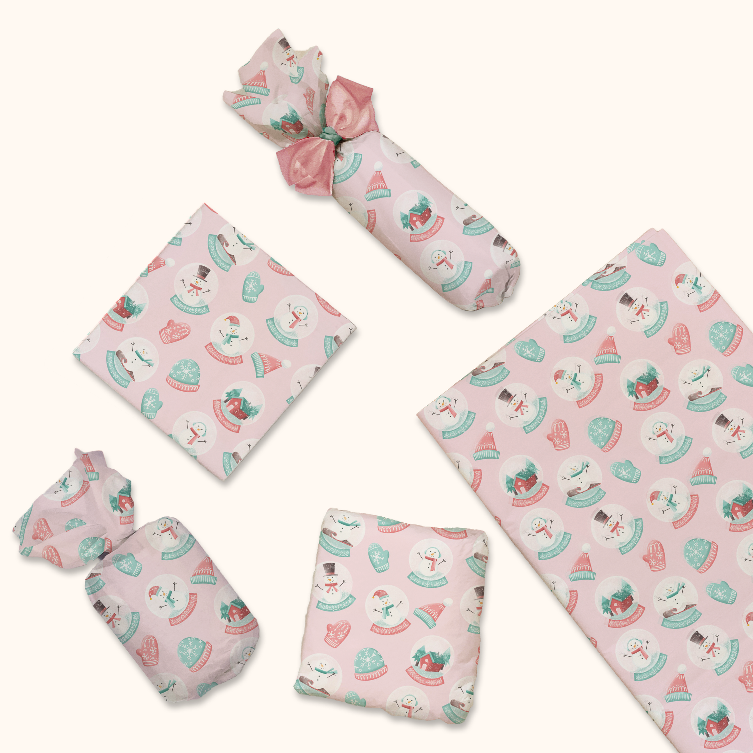 Snowglobes 20x30 Tissue Paper – Gift Wrapping & Boutique Packaging