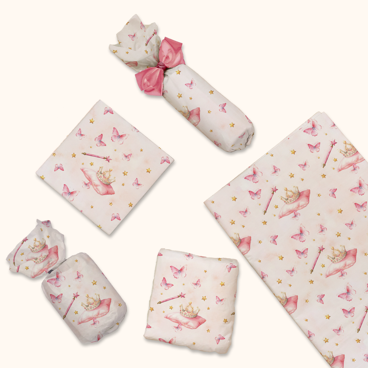 Fairy Tale Princess Designer Tissue Paper for Gift Bags