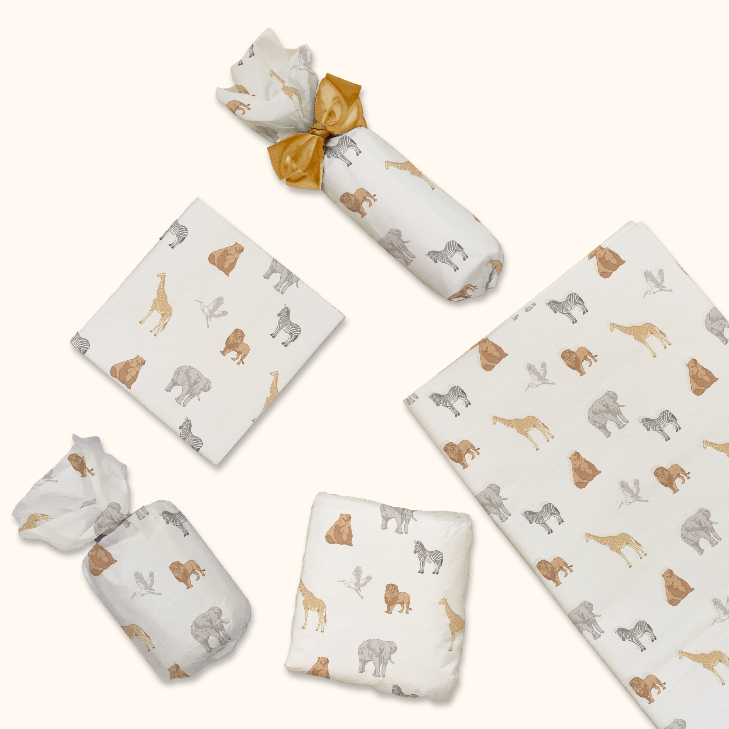 Safari Animals 20x30 Tissue Paper – Gift Wrapping & Boutique Packaging