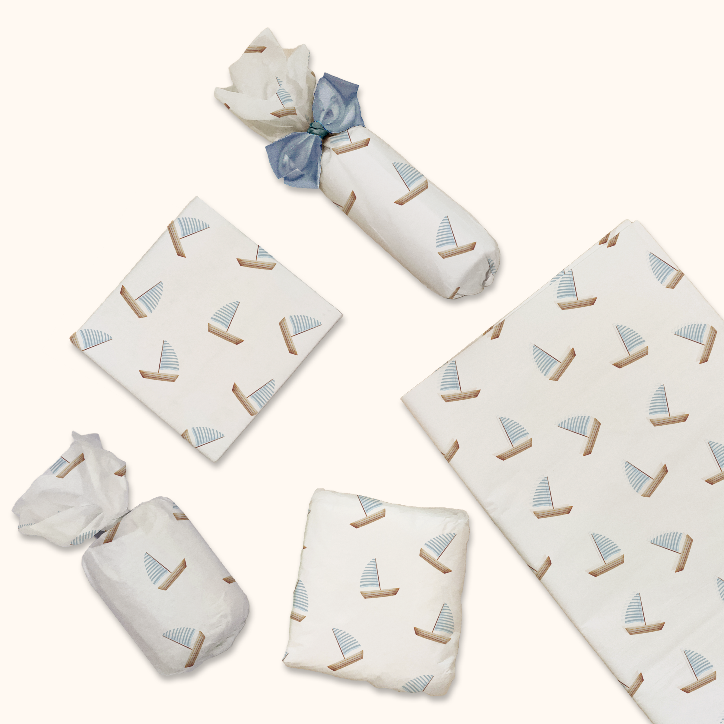 Sailboats 20x30 Tissue Paper – Gift Wrapping & Boutique Packaging