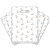 9x12 Sailboats Designer Poly Plastic Merchandise Bags Premium Printed Bags