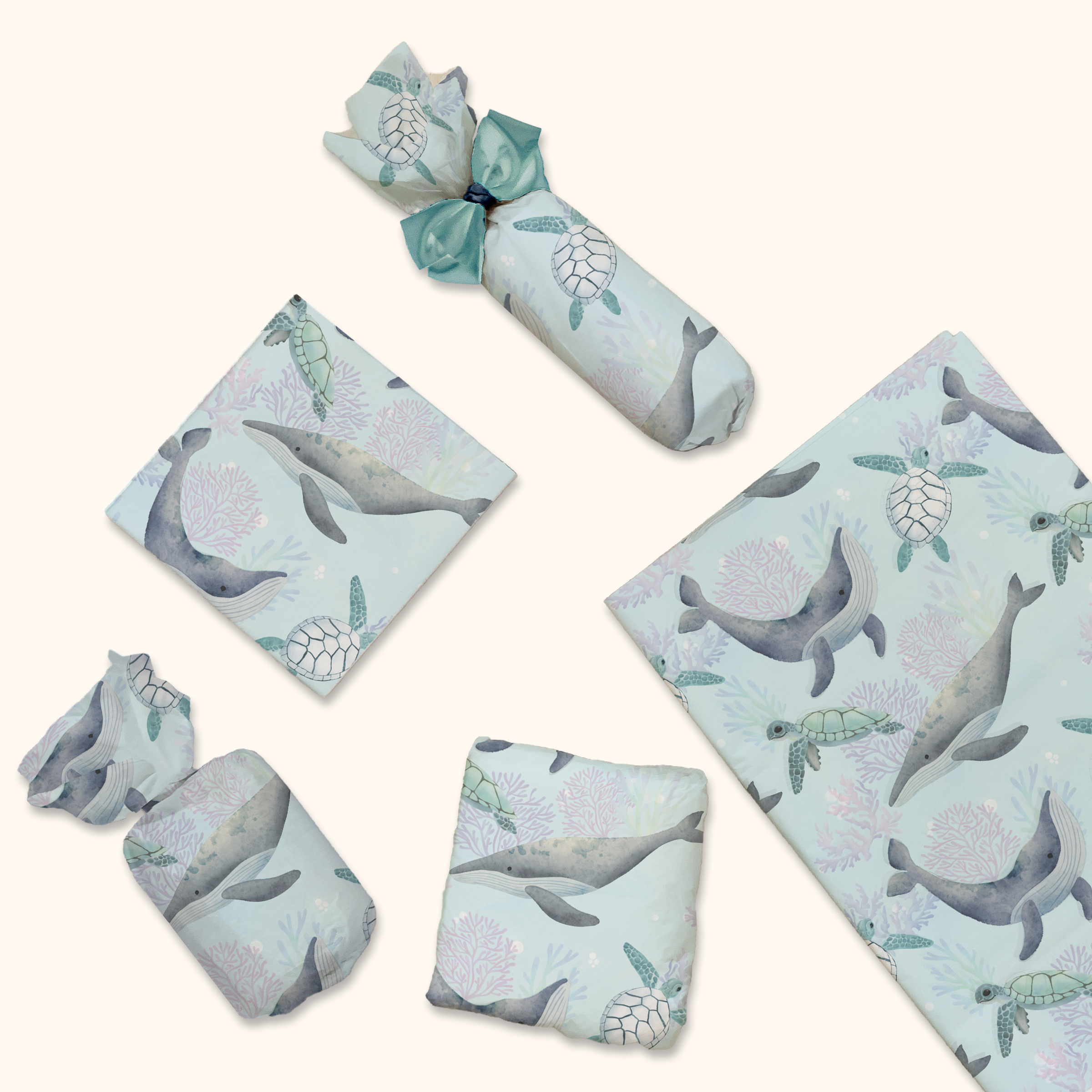 Sea Creatures 20x30 Tissue Paper – Gift Wrapping & Boutique Packaging