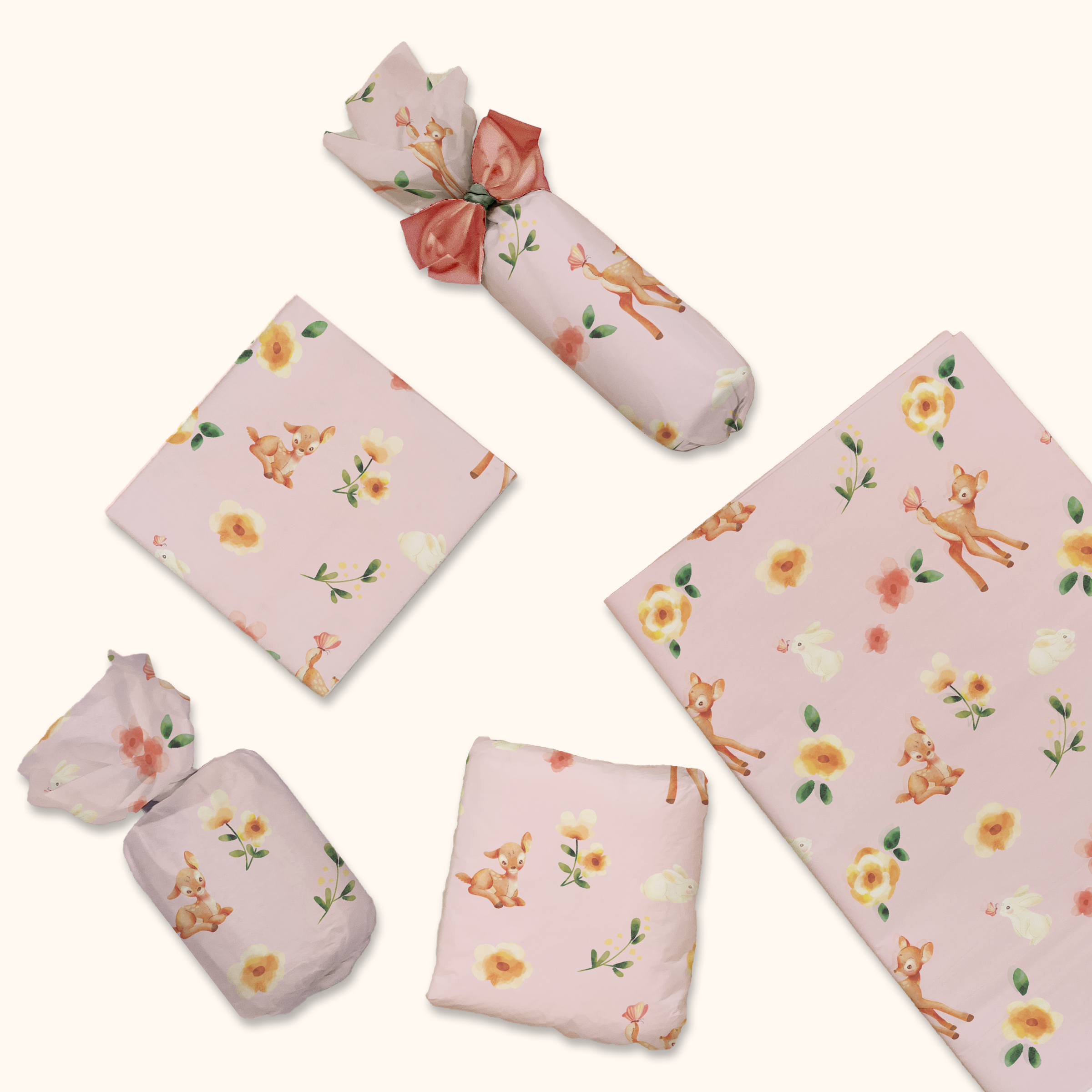 Bambi Deers 20x30 Tissue Paper – Gift Wrapping & Boutique Packaging