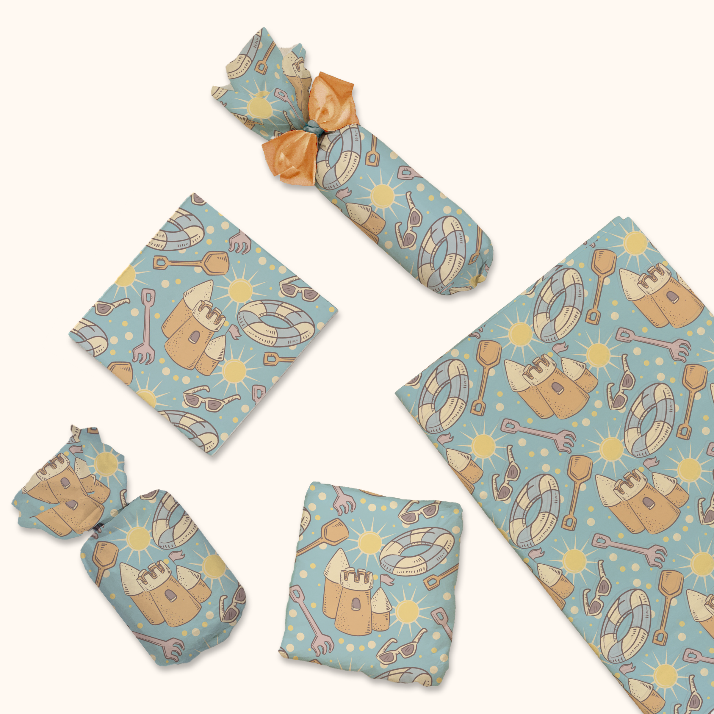 Beach Fun 20x30 Tissue Paper – Gift Wrapping & Boutique Packaging