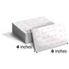 Pink Bows Insert Cards for Business Customers