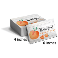 Peaches Insert Cards - Pro Supply Global