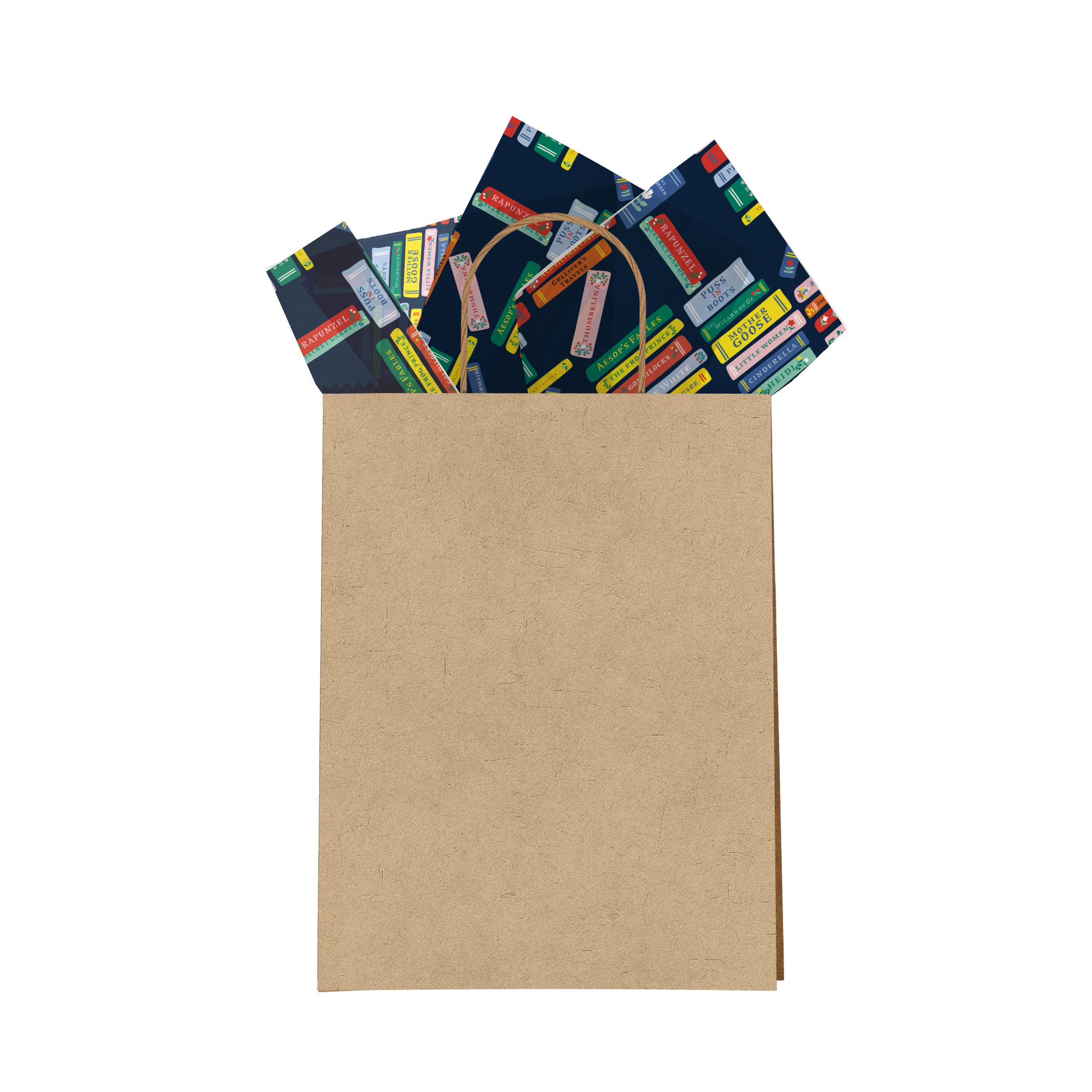 Book Shelf 20x30 Tissue Paper – Gift Wrapping & Boutique Packaging