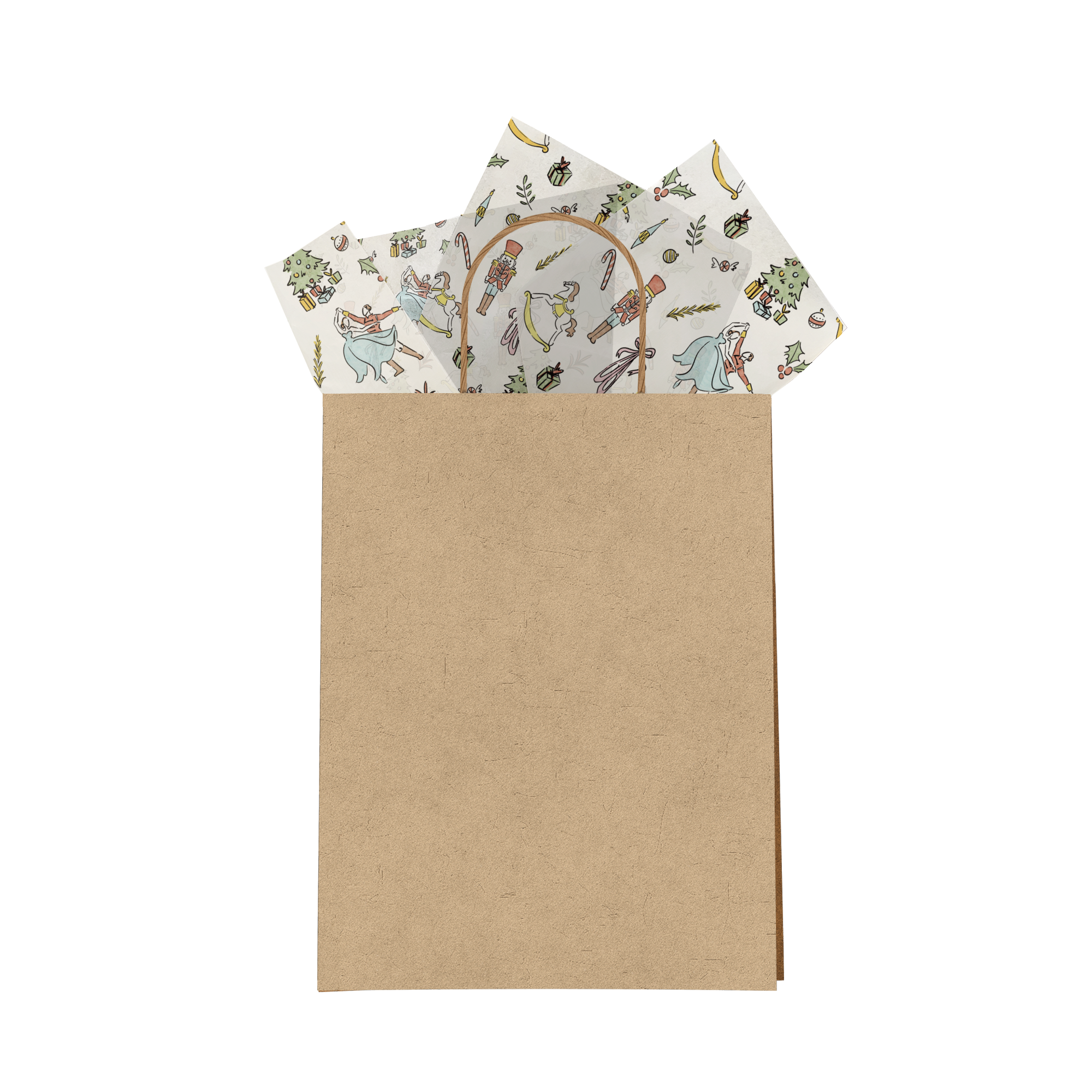 Nutcracker Christmas Tissue Paper – 20 x 30 Holiday Gift Wrap Tissue Paper