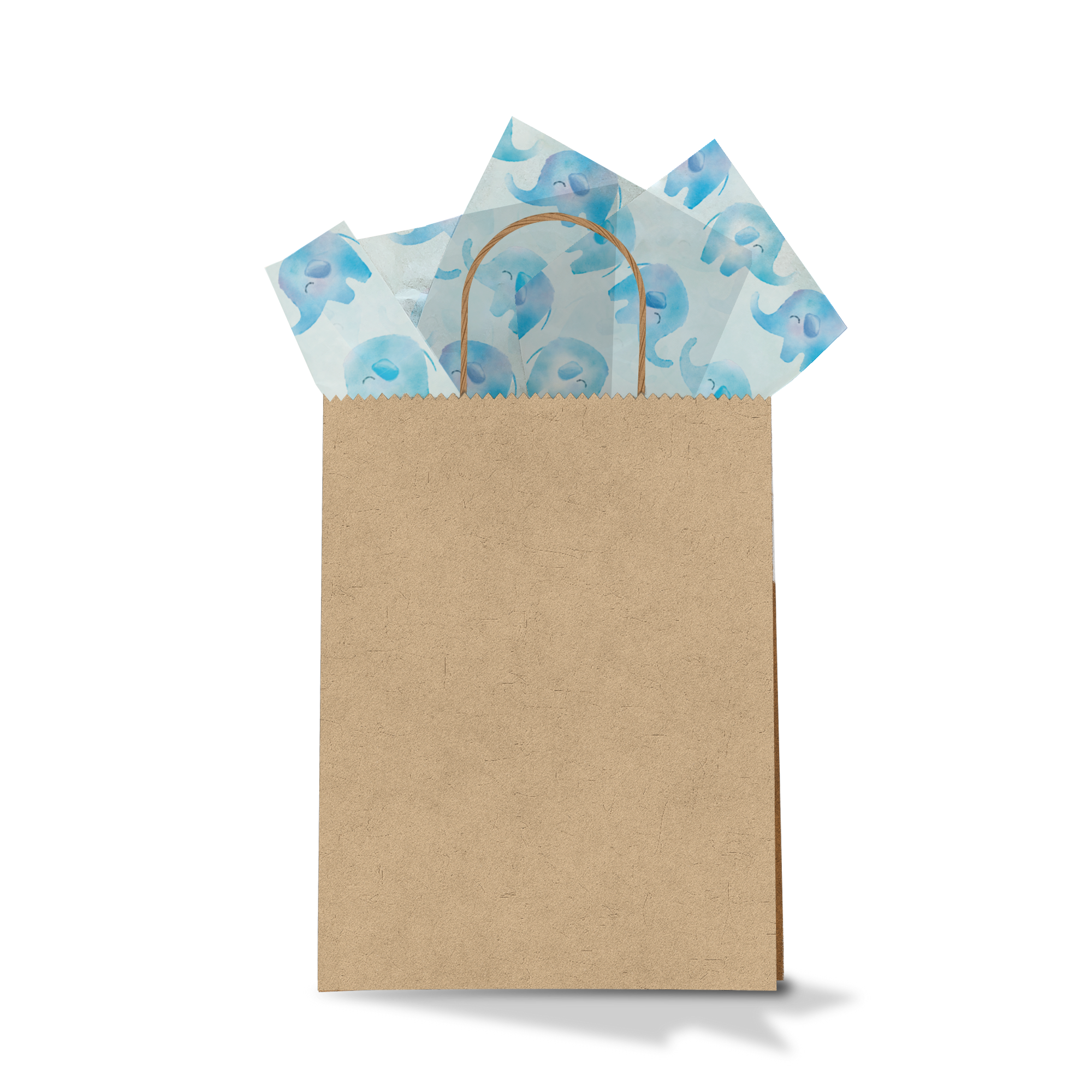 Blue Elephant 20x30 Tissue Paper – Gift Wrapping & Boutique Packaging