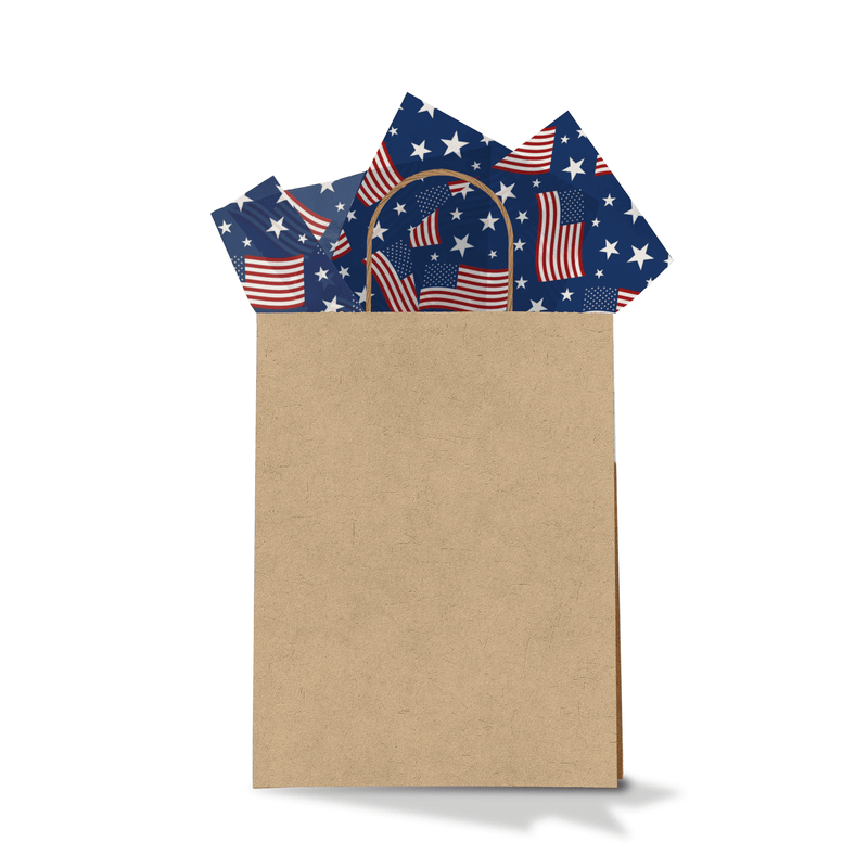 American Flag Designer Tissue Paper for Gift Bags - Pro Supply Global