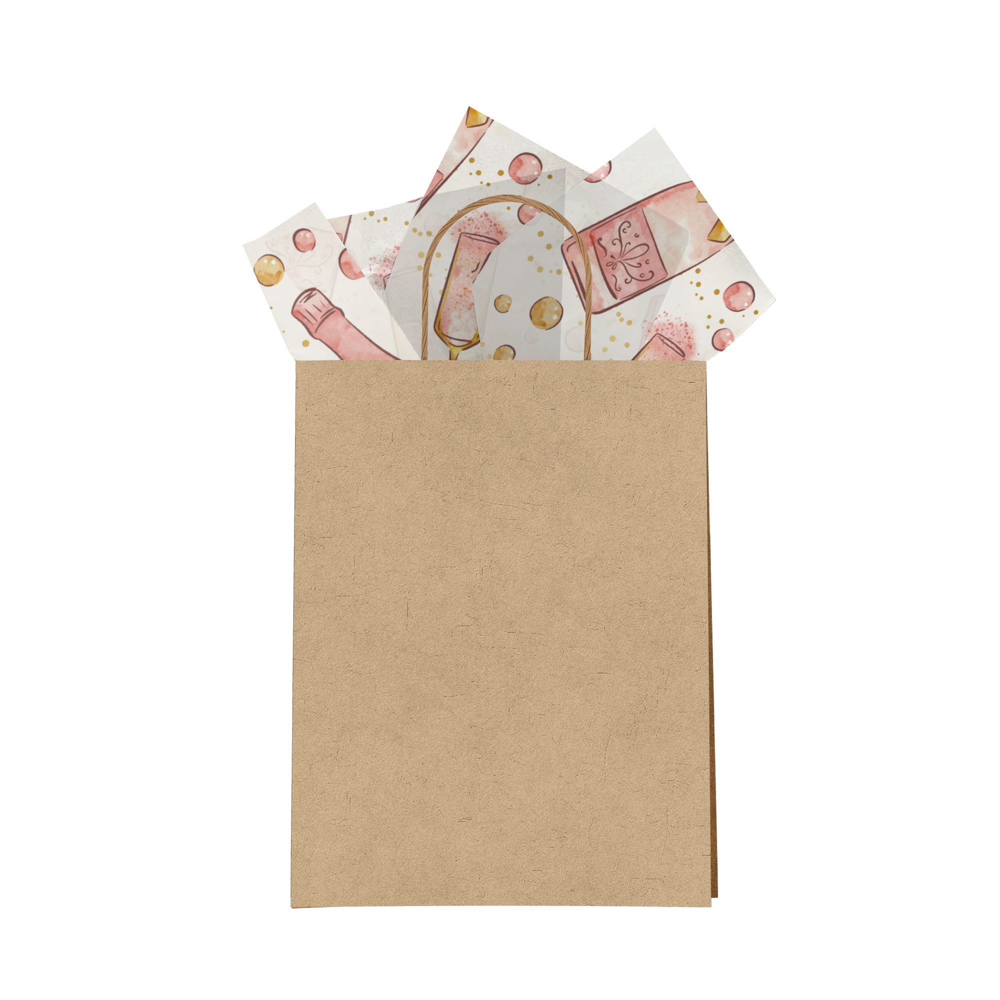 Champagne Bottles 20x30 Tissue Paper – Gift Wrapping & Boutique Packaging