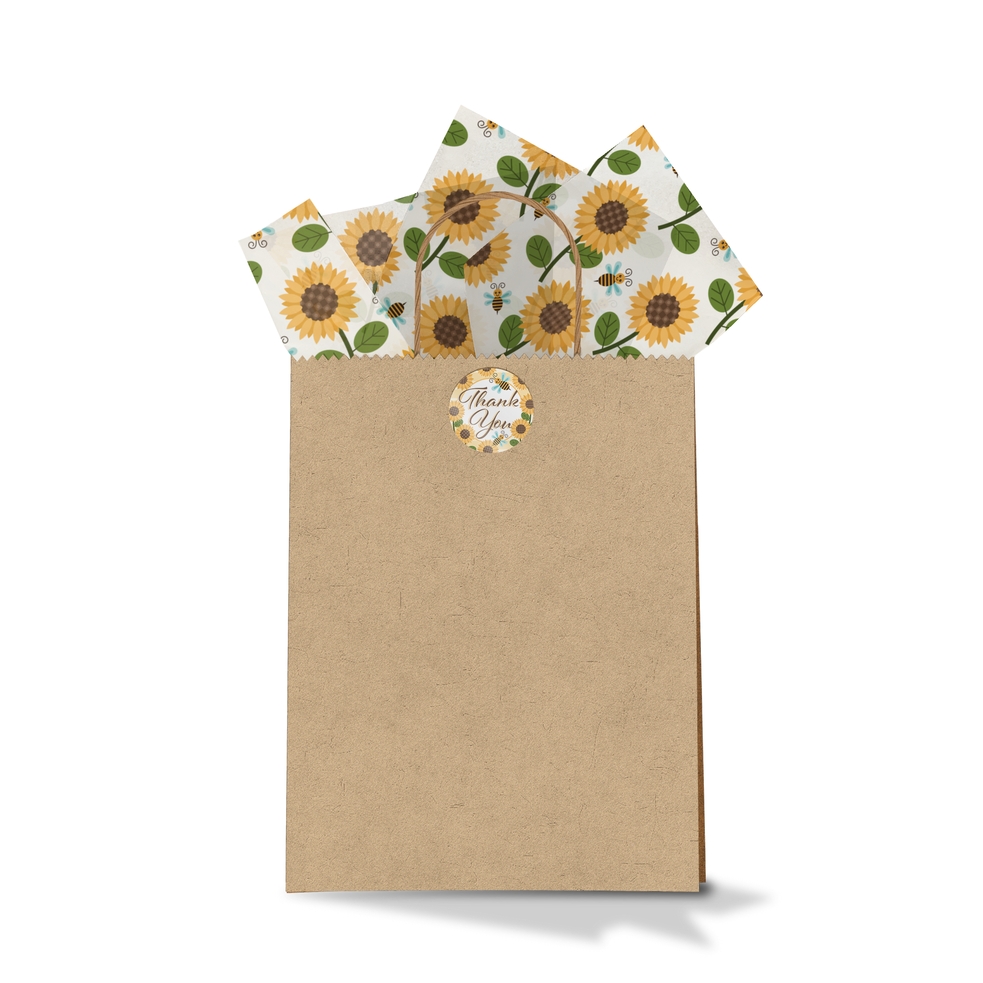 Sunflower and Bees 20x30 Tissue Paper – Gift Wrapping & Boutique Packaging