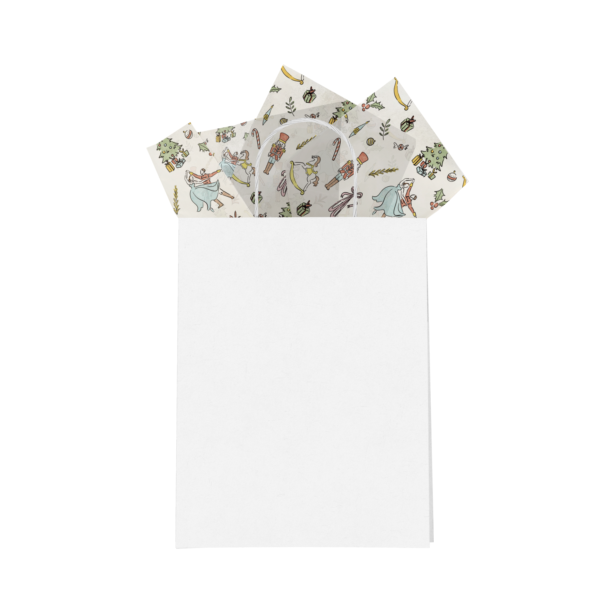 Nutcracker Christmas Tissue Paper – 20 x 30 Holiday Gift Wrap Tissue Paper