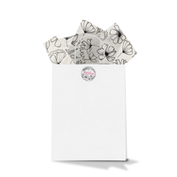 Black and White Floral 20x30 Tissue Paper – Gift Wrapping & Boutique Packaging