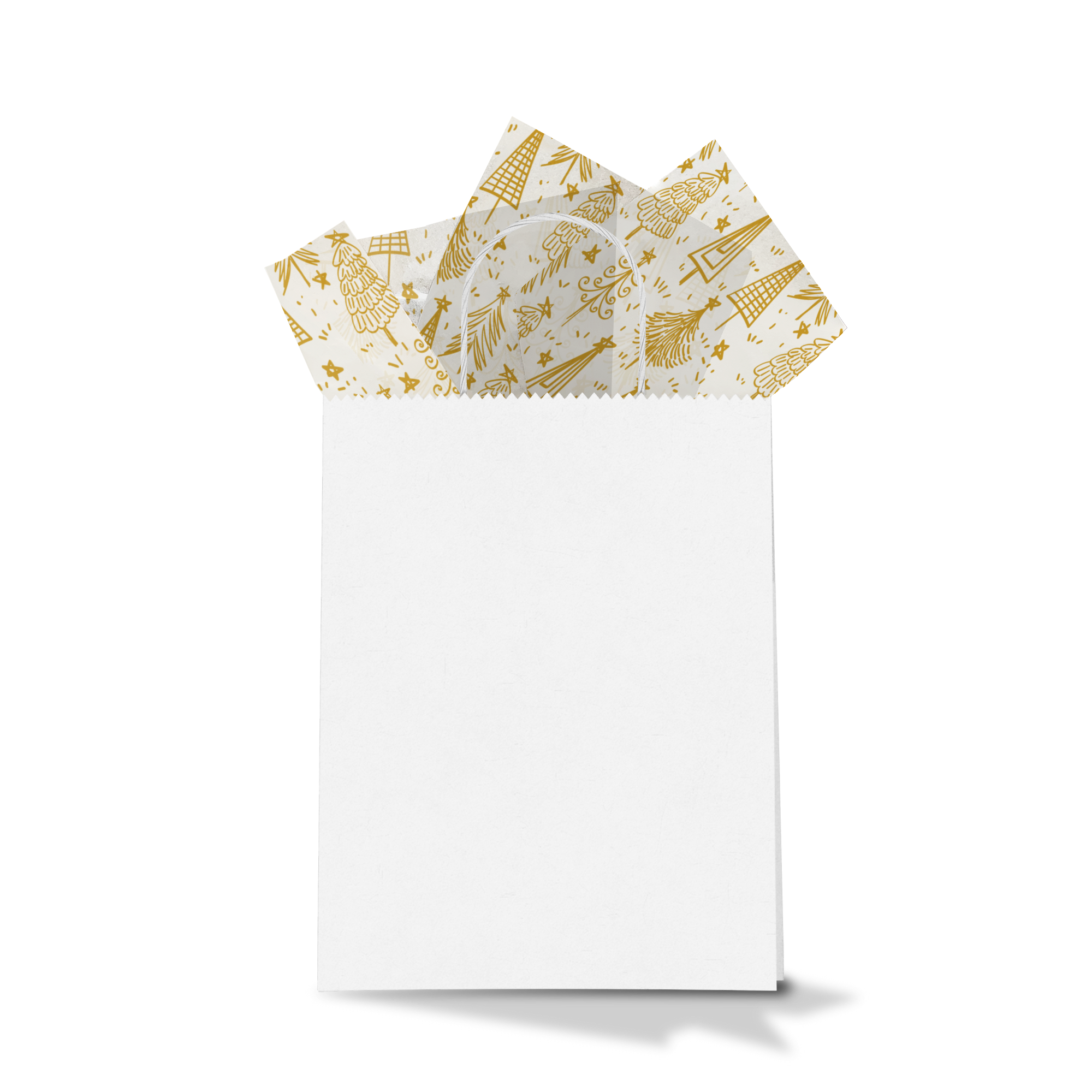 Gold Trees 20x30 Tissue Paper – Gift Wrapping & Boutique Packaging