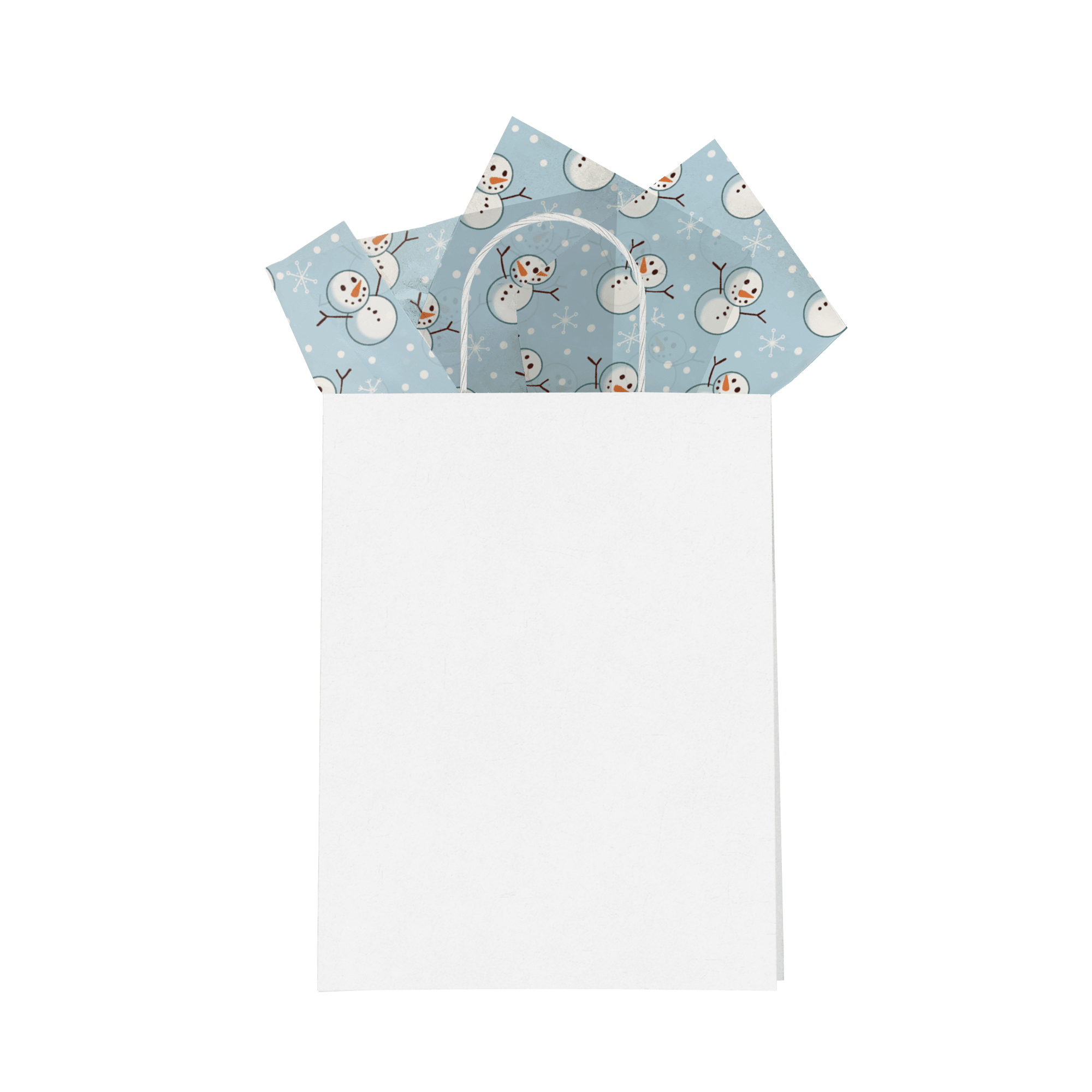 Snowman Tissue Paper for Gift Bags - Pro Supply Global