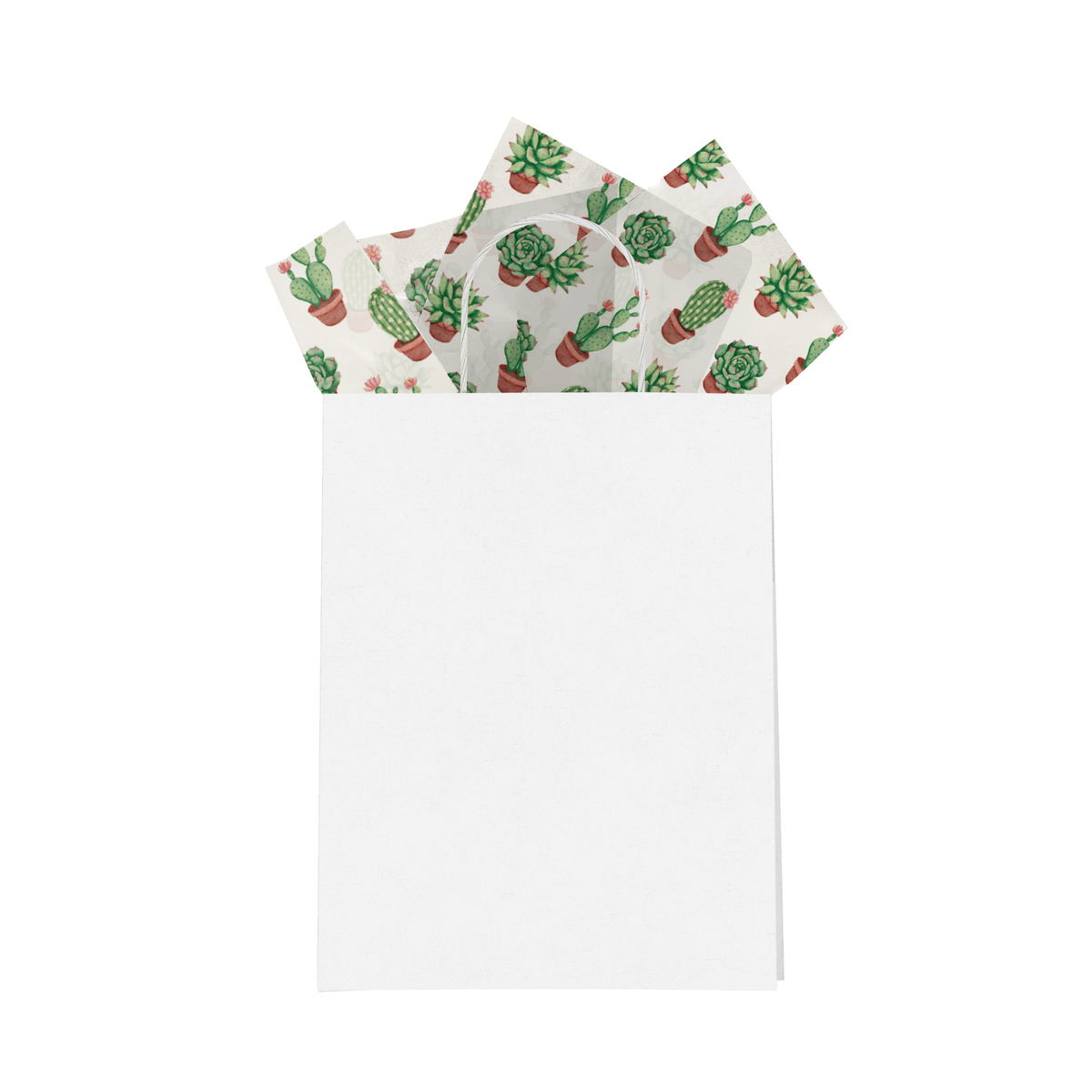 Succulents Tissue Paper for Gift Bags - Pro Supply Global