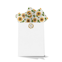 Sunflower and Bees 20x30 Tissue Paper – Gift Wrapping & Boutique Packaging