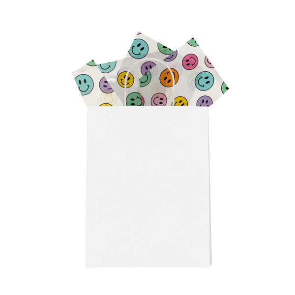 Smiley Faces Designer Tissue Paper for Gift Bags