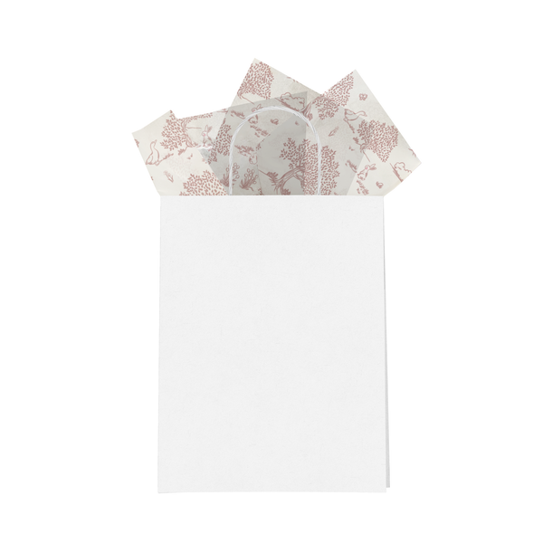 Pink Toile Designer Tissue Paper for Gift Bags