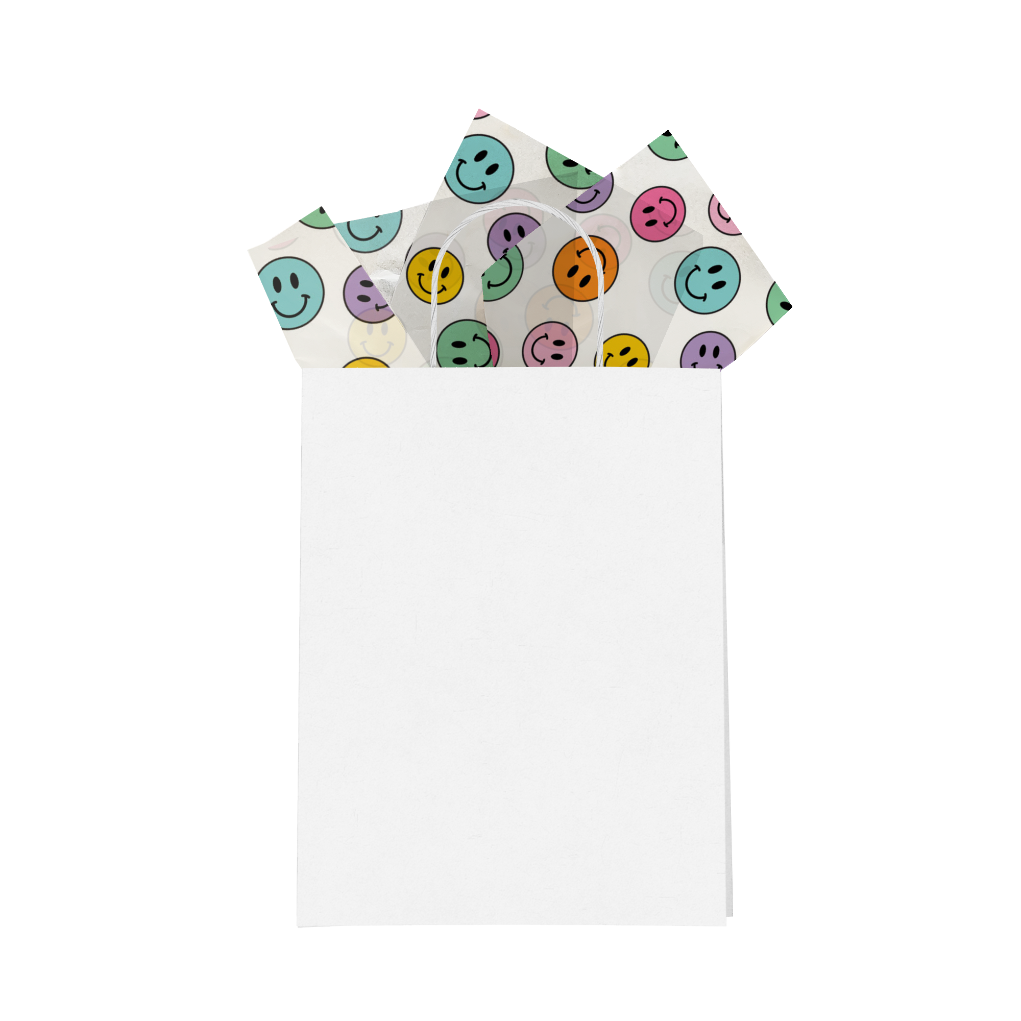 Smiley Faces 20x30 Tissue Paper – Gift Wrapping & Boutique Packaging