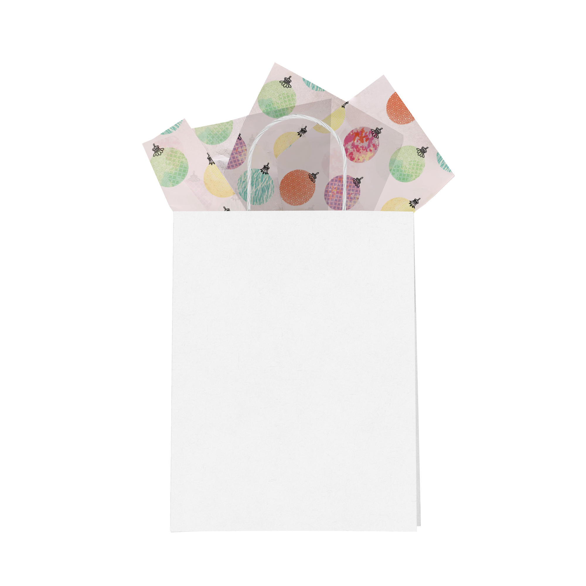 Christmas Baubles 20x30 Tissue Paper – Gift Wrapping & Boutique Packaging