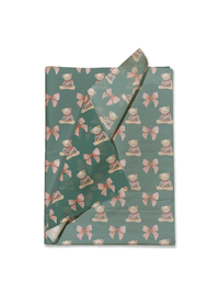 Christmas Teddy Bear Tissue Paper – 20 x 30 Holiday Gift Wrap Tissue Paper