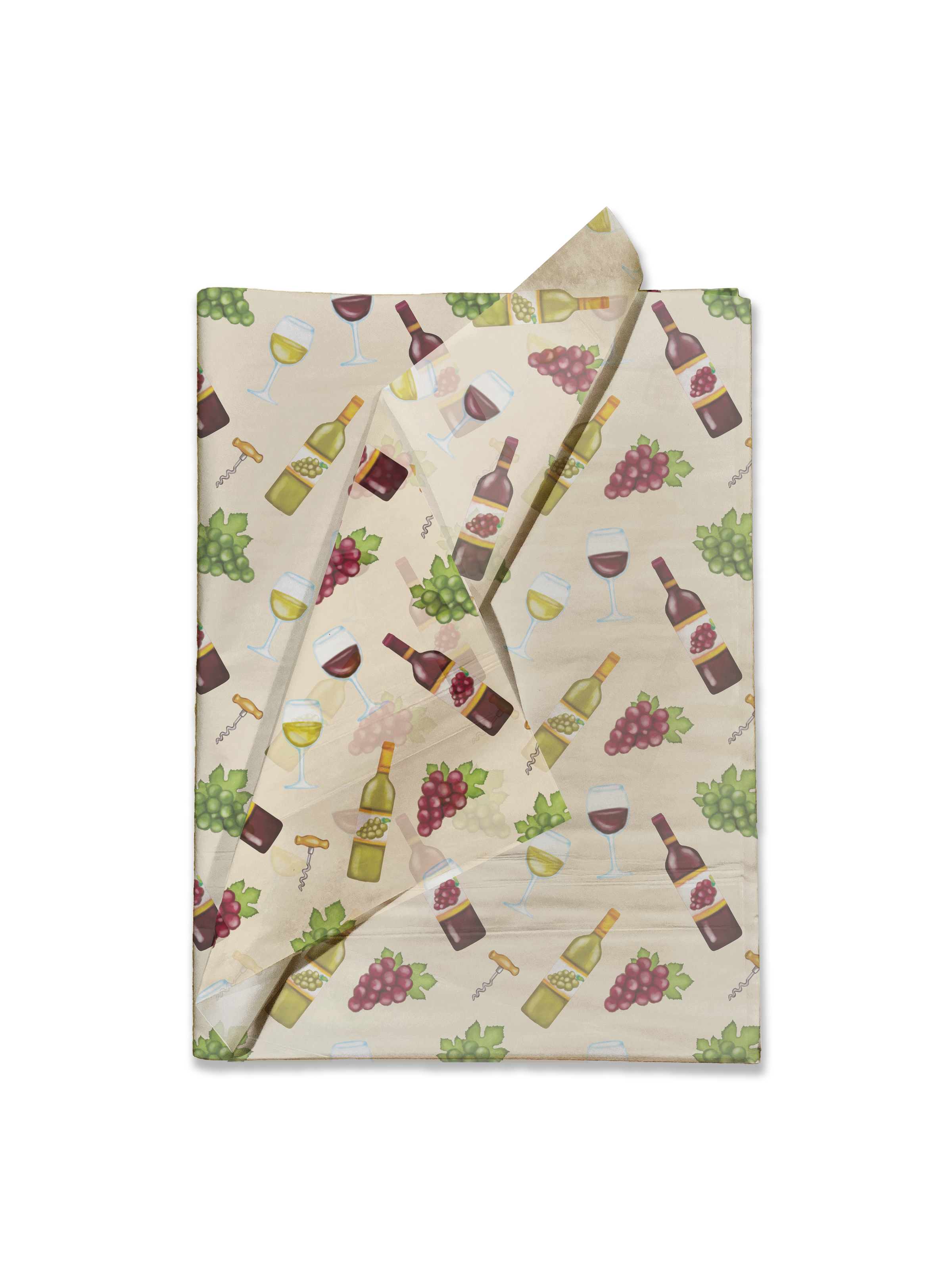 Wine Bottles 20x30 Tissue Paper – Gift Wrapping & Boutique Packaging