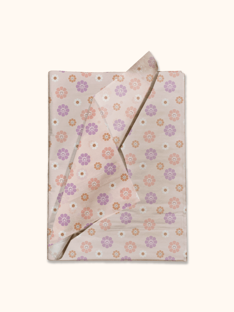 pink flower print tissue wrapping paper pro supply global