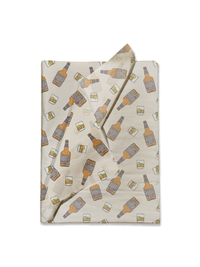 Whiskey Glass Tissue Paper – 20 x 30 Cocktail Gift Wrap Tissue Paper