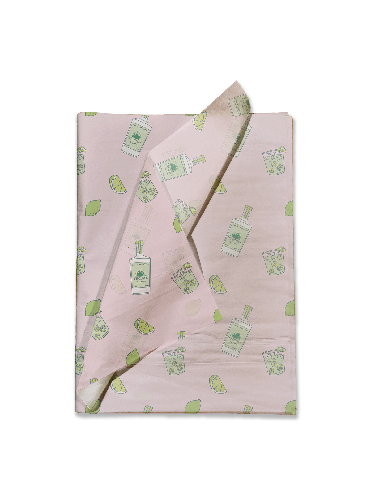 Margarita Cocktail Tissue Paper – 20 x 30 Fiesta Gift Wrap Tissue Paper
