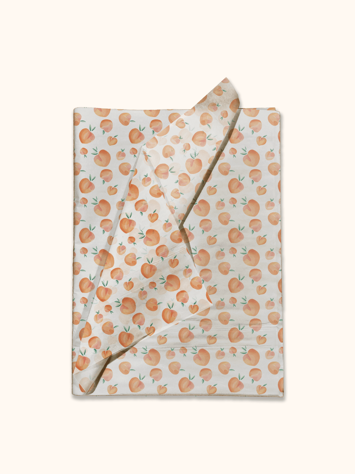 peach print tissue wrapping paper pro supply global