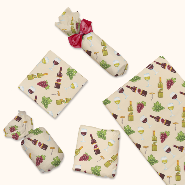 Wine Bottles 20x30 Tissue Paper – Gift Wrapping & Boutique Packaging