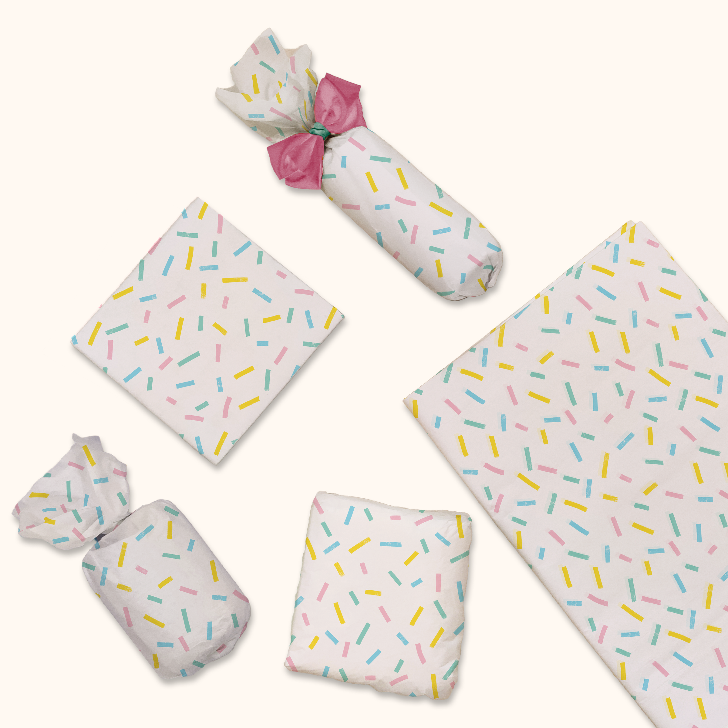 Confetti 20x30 Tissue Paper – Gift Wrapping & Boutique Packaging